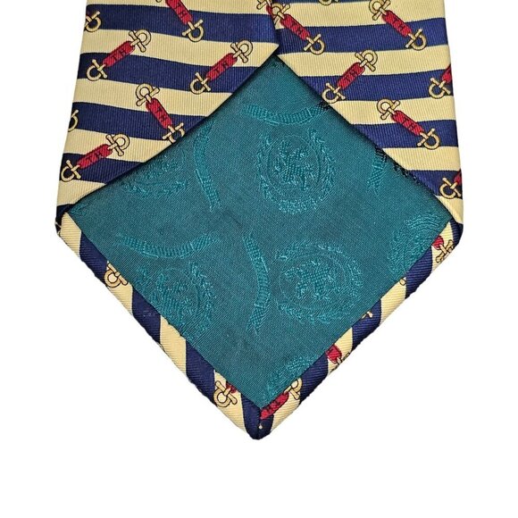 Tommy Hilfiger Vintage Silk Long Necktie - Picture 6 of 7